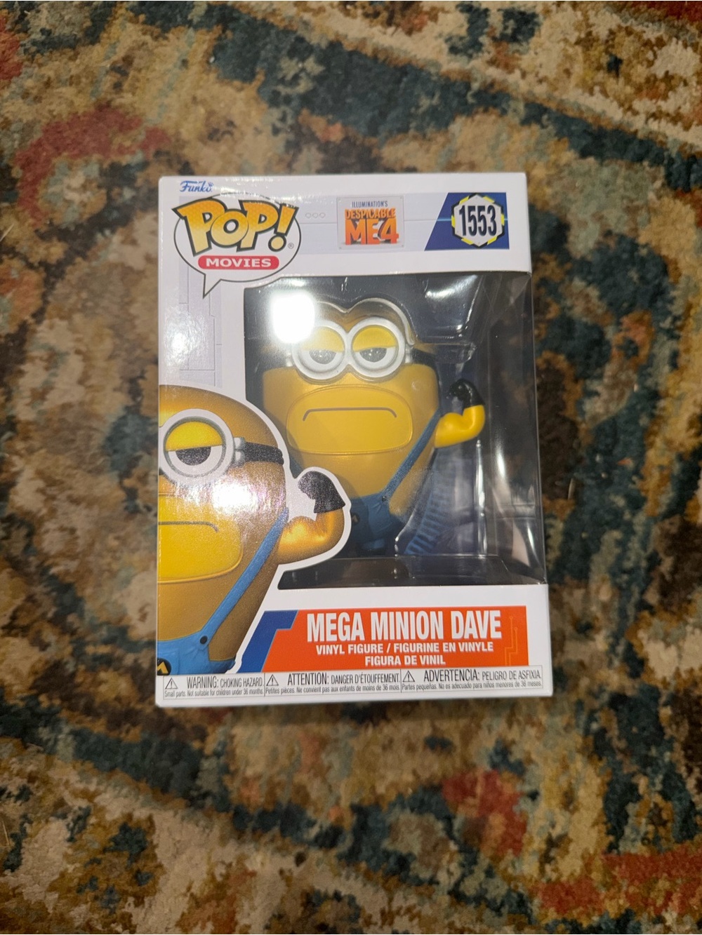 Funko pop minion despicable me 4